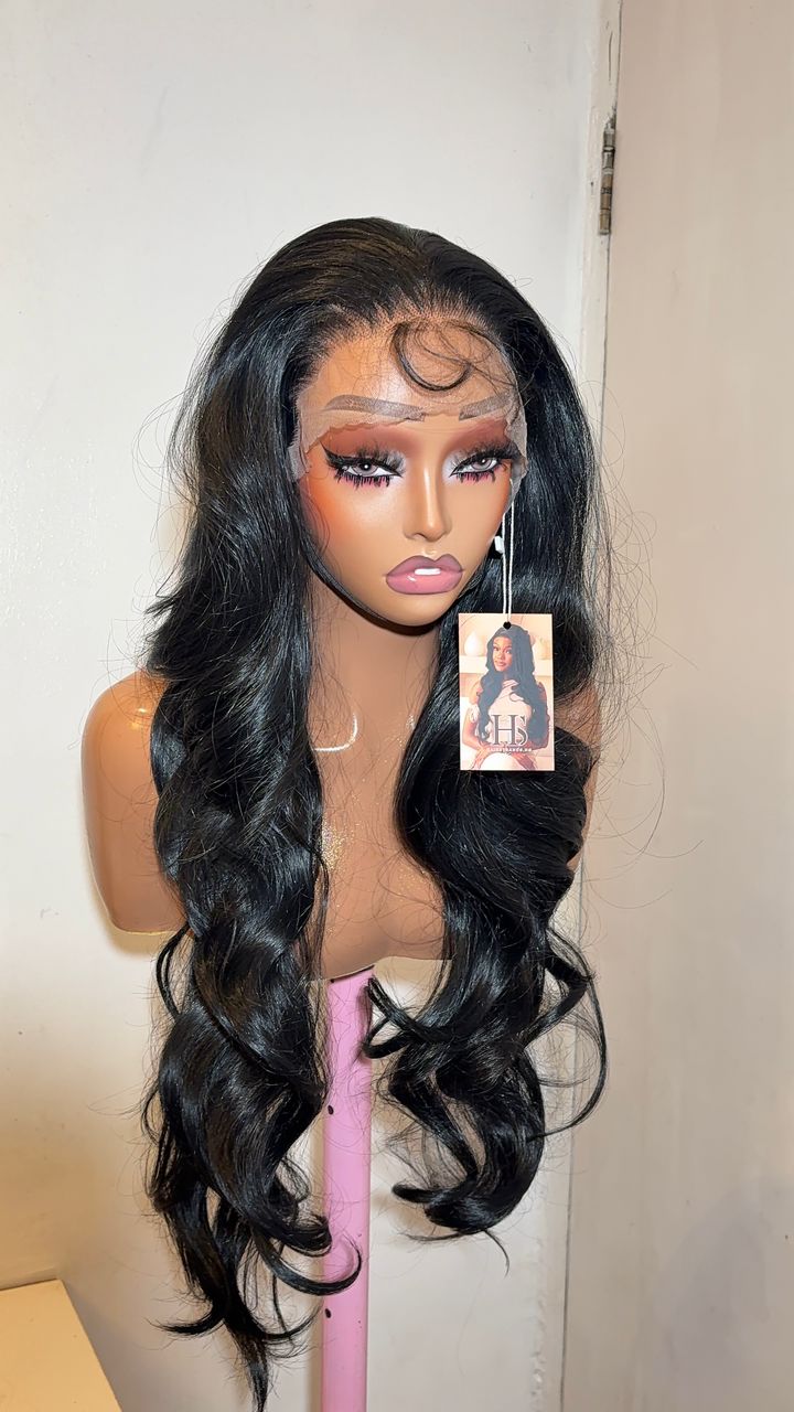 Wig Ellen Human Hair Blend | Frontal