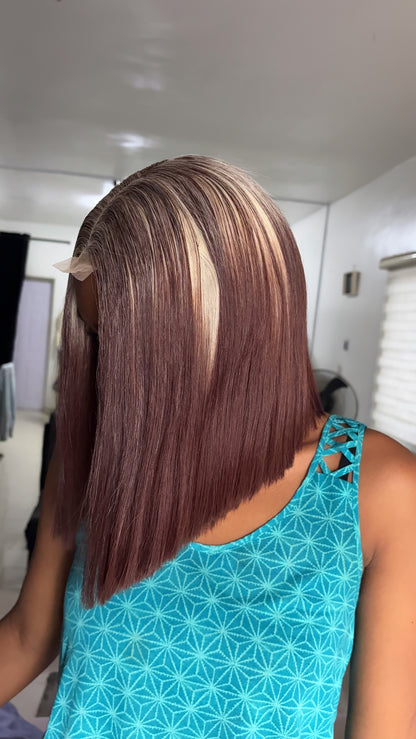 Wig Yas Human Hair Blend  | Closure