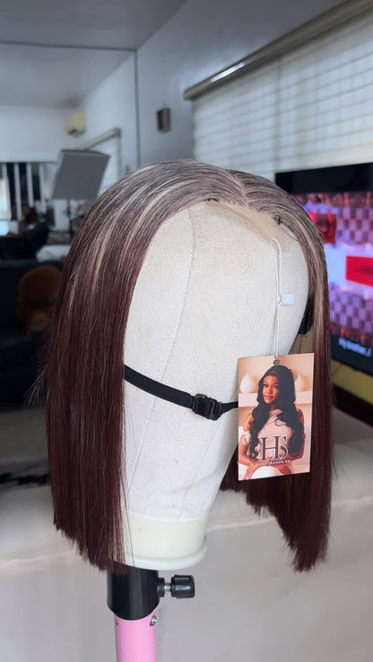 Wig Yas Human Hair Blend  | Closure