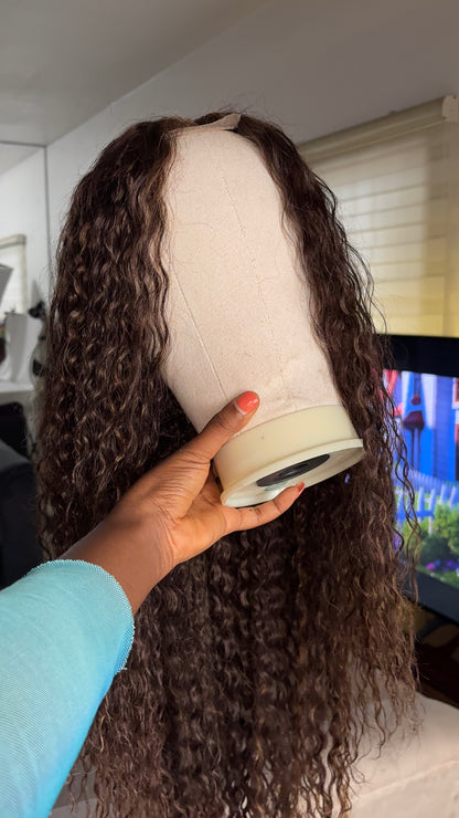 Wig Bee Human Hair Blend  | Closure