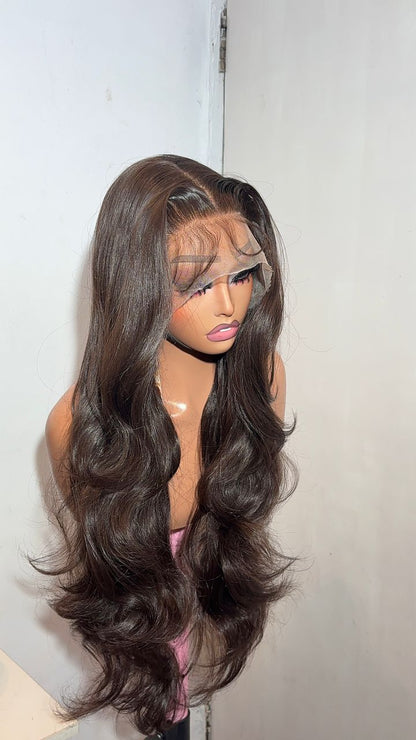 Wig Eloy Human Hair Blend  | Frontal